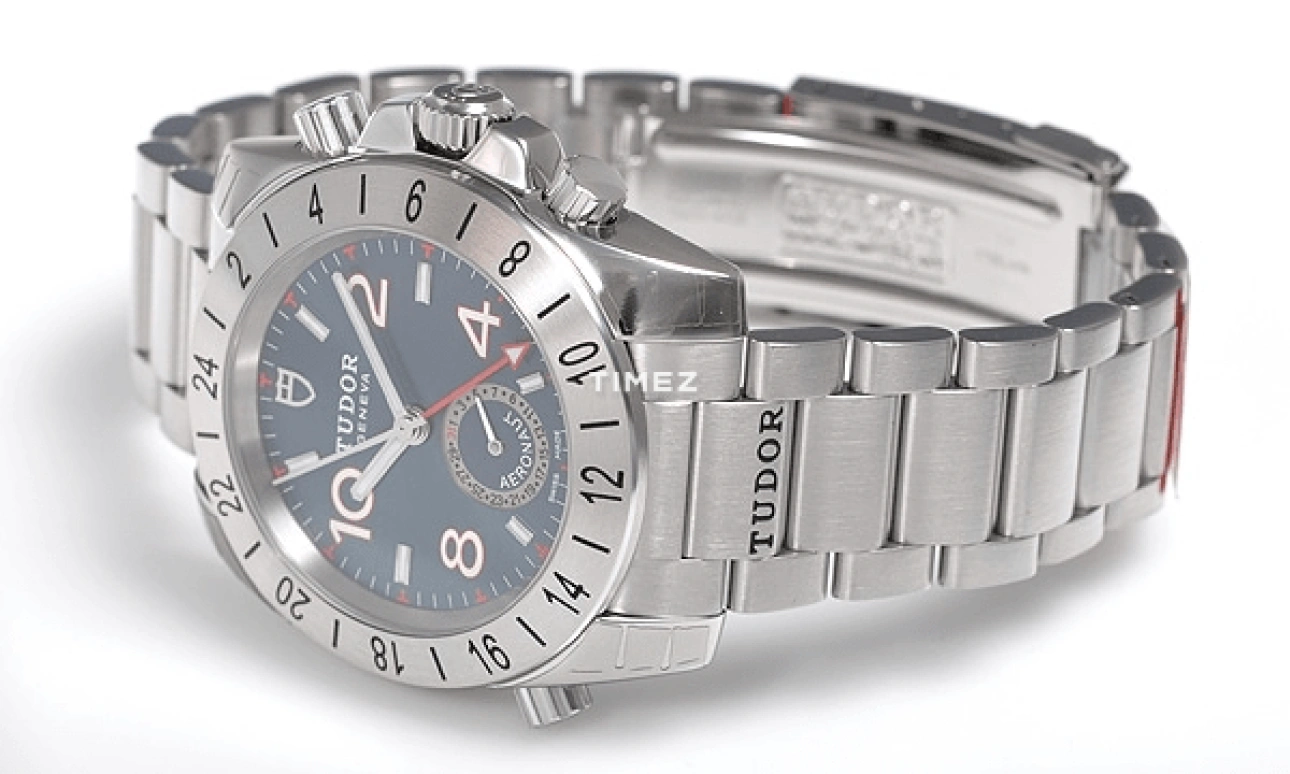 Tudor,Other 41mm,41mm,Stainless Steel,Blue,Automatic,Day,Dule Time,20200,20200-950004