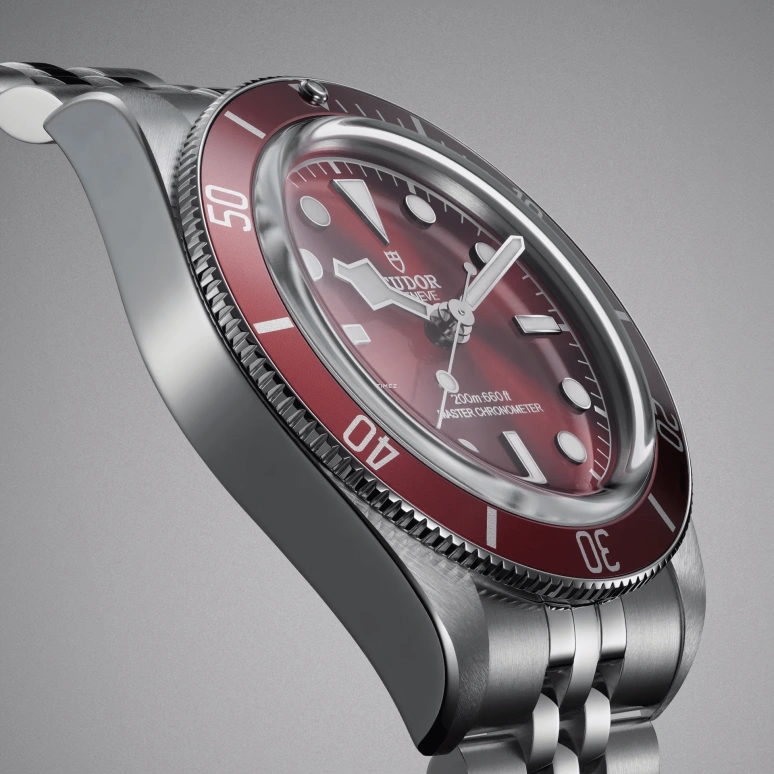 Tudor,Black Bay 39mm,39mm,Stainless Steel,Burgundy,Automatic,65hours,In-house Caliber,7939A1A0RU,7939A1A0RU-0001