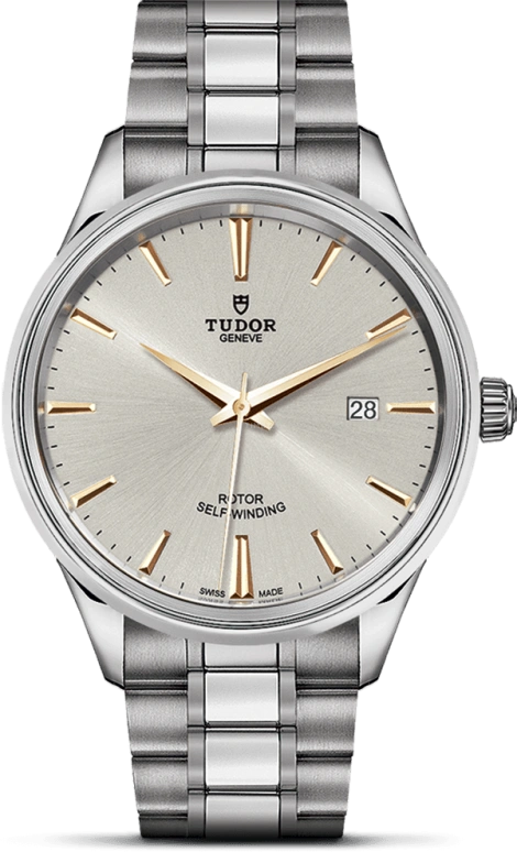 Tudor,Style 41mm,41mm,Stainless Steel,Silver,Automatic,Date,38hours,12700,12700-0017