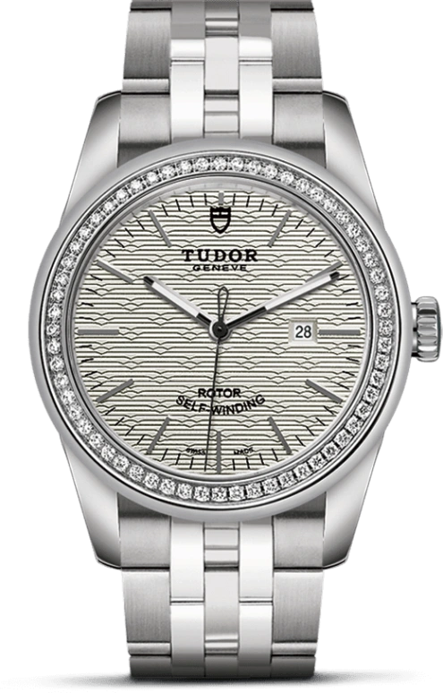 Tudor,Glamour 31mm,31mm,Stainless Steel,Silver,Automatic,Date,38hours,53020,53020-0001