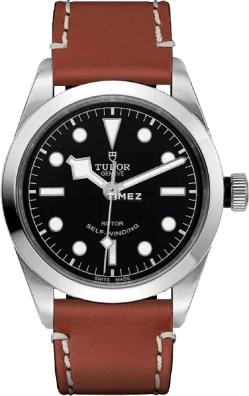 Tudor,Heritage 36mm,36mm,Stainless Steel,Black,Automatic,Sapphire,Crystal Glass,Round,79500,79500-0000
