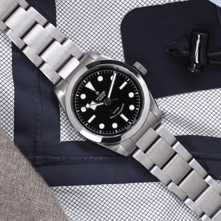 Tudor,Black Bay 31-36-39-41 36mm,36mm,Stainless Steel,Black,Automatic,42hours,In-house Caliber,79500,79500-0007