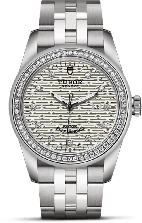 Tudor,Glamour 31mm,31mm,Stainless Steel,Silver,Automatic,Date,38hours,53020,53020-0002