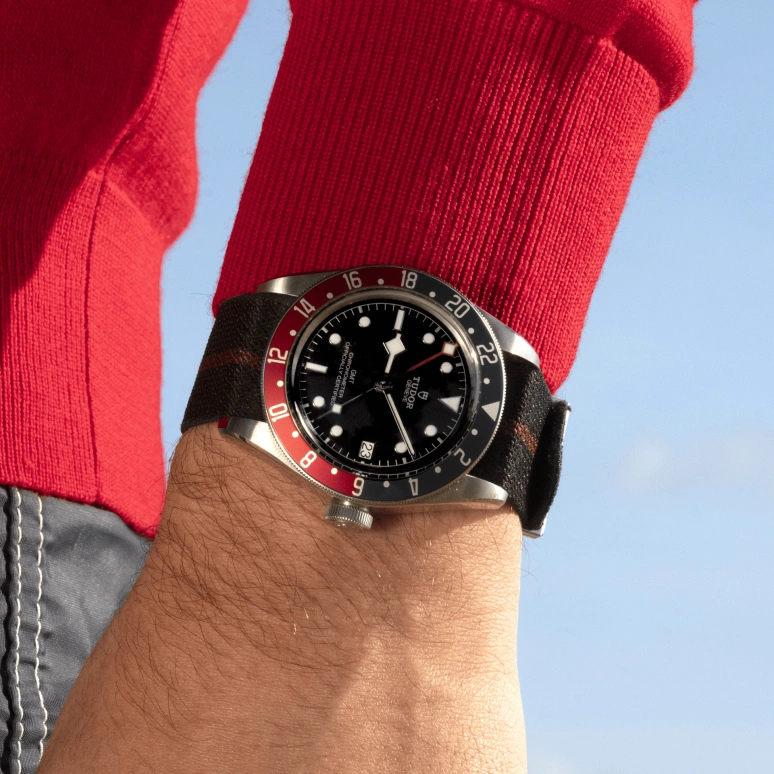 Tudor,Black Bay GMT 41mm,41mm,Stainless Steel,Black,Automatic,Date,70hours,79830RB,79830RB-0003