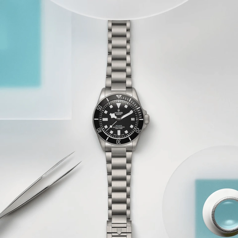 Tudor,Pelagos 43mm,43mm,Titanium,Black,Automatic,Day,65hours,2543C1A7NU,2543C1A7NU-0001