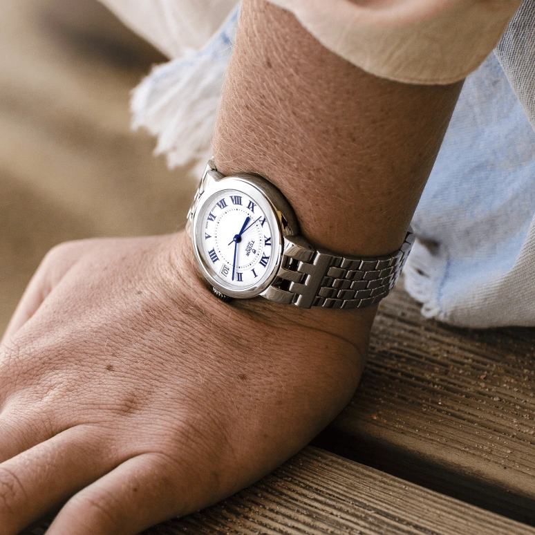 Tudor,Clair de Rose 34mm,34mm,Stainless Steel,Silver,Automatic,Date,38hours,35800,35800-0001