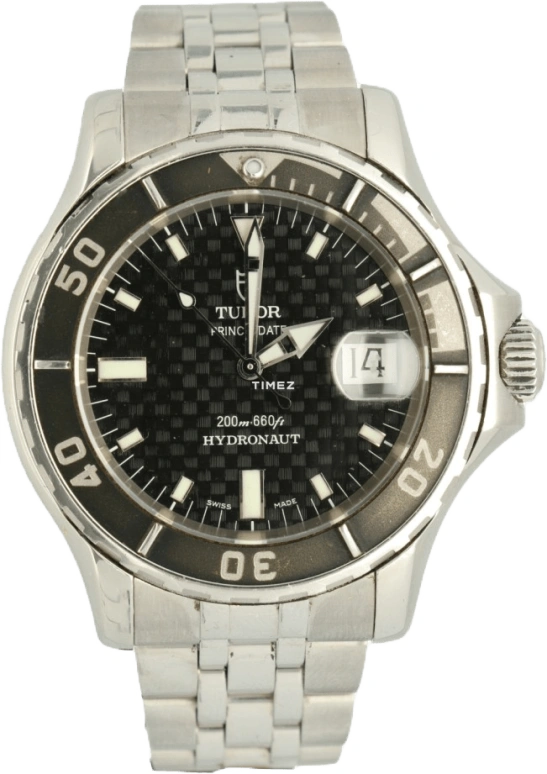 Tudor,Hydronaut 41mm,41mm,Stainless Steel,Black,Automatic,Day,Sapphire,89190PN,89190PN-93550 INT