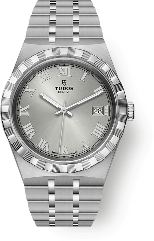 Tudor,Royal 38mm,38mm,Stainless Steel,Silver,Automatic,Day,38hours,28500,28500-0001