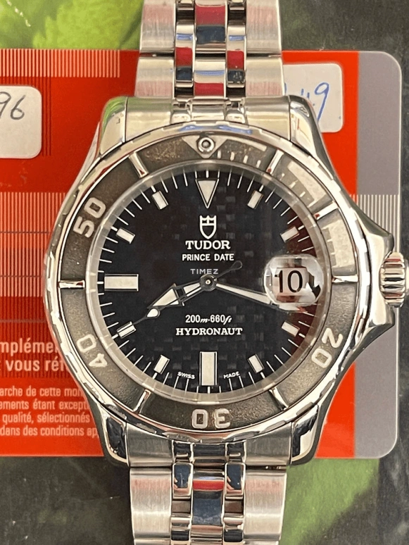 Tudor,Hydronaut 41mm,41mm,Stainless Steel,Black,Automatic,Day,Sapphire,89190PN,89190PN-93550 INT