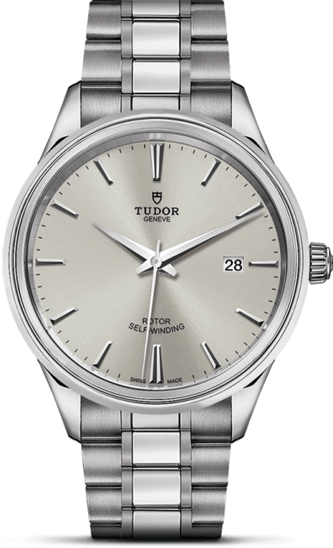 Tudor,Style 41mm,41mm,Stainless Steel,Silver,Automatic,Date,38hours,12700,12700-0001