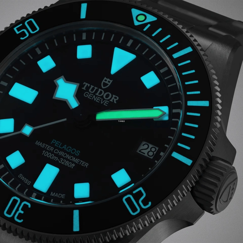 Tudor,Pelagos 43mm,43mm,Titanium,Black,Automatic,Day,65hours,2543C1A7NU,2543C1A7NU-0001