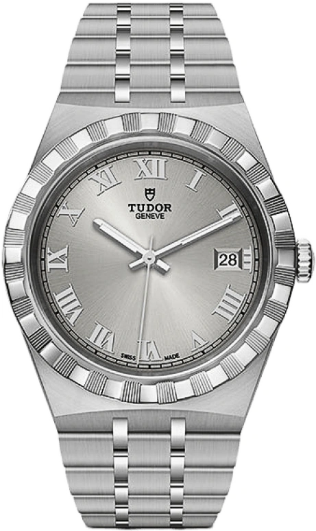 Tudor,Royal 38mm,38mm,Stainless Steel,Silver,Automatic,Day,38hours,28500,28500-0001