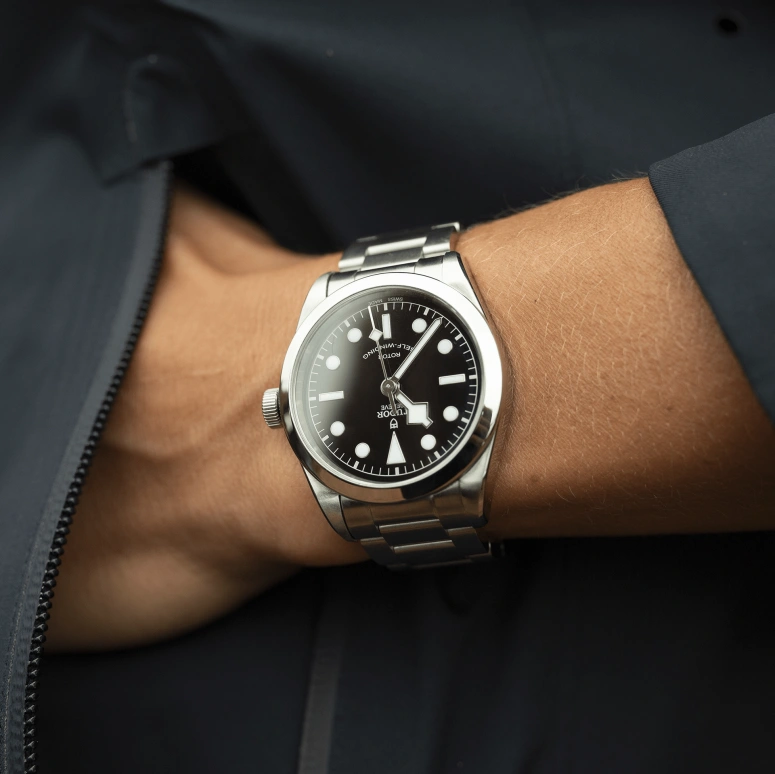 Tudor,Black Bay 31-36-39-41 36mm,36mm,Stainless Steel,Black,Automatic,42hours,In-house Caliber,79500,79500-0007