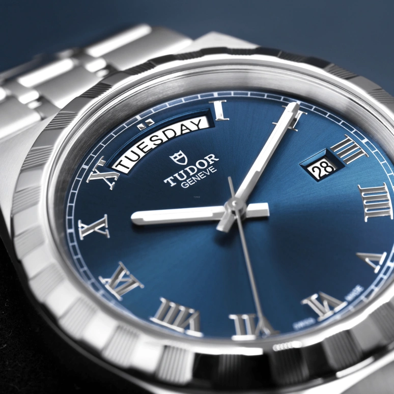 Tudor,Royal 41mm,41mm,Stainless Steel,Blue,Automatic,Date,Day,28600,28600-0005