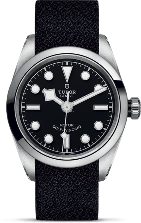 Tudor,Black Bay 31-36-39-41 32mm,32mm,Stainless Steel,Black,Automatic,42hours,In-house Caliber,79580,79580-0005