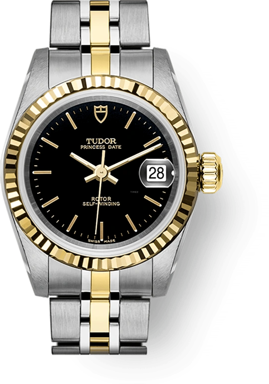 Tudor,Prince Princess 25mm,25mm,Stainless Steel,Black,Automatic,38hours,In-house Caliber,92413,92413-0014
