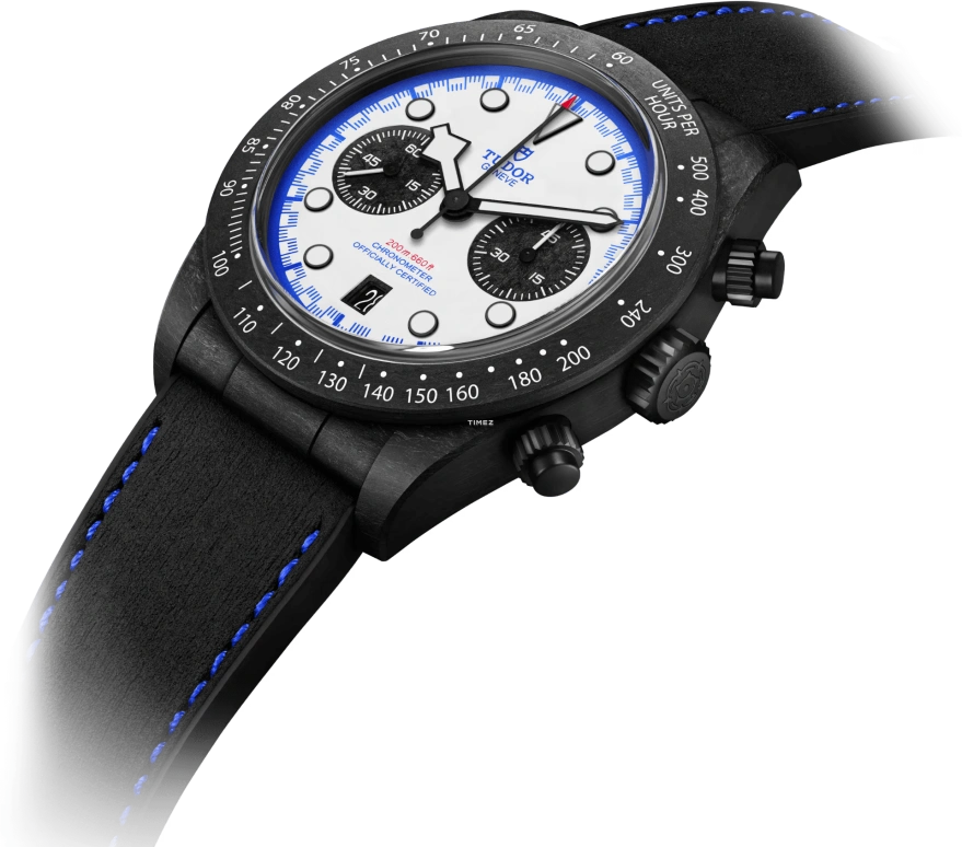 Tudor,Black Bay Chronograph 42mm,42mm,Carbon,White,Black,Automatic,Chronograph,Day,79377KN,79377KN-0001
