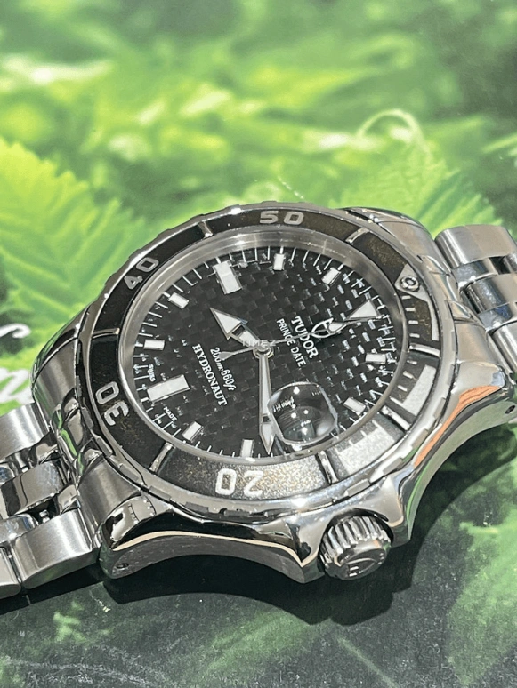 Tudor,Hydronaut 41mm,41mm,Stainless Steel,Black,Automatic,Day,Sapphire,89190PN,89190PN-93550 INT