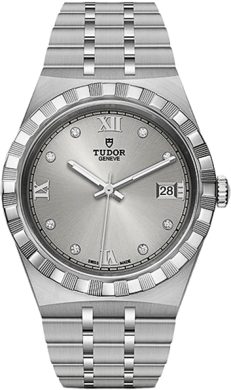 Tudor,Royal 38mm,38mm,Stainless Steel,Silver,Automatic,Date,38hours,28500,28500-0002