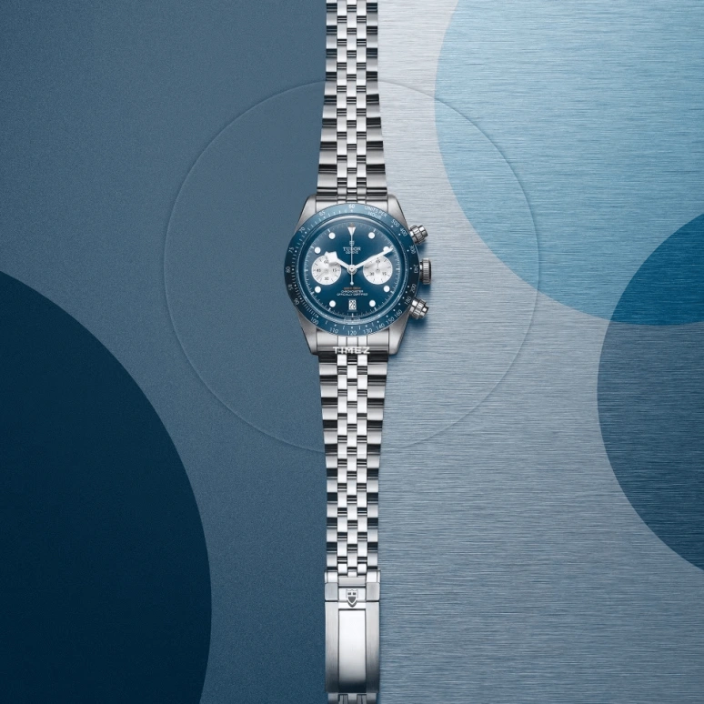 Tudor,Black Bay Chronograph 41mm,41mm,Stainless Steel,Blue,Automatic,Chronograph,Day,79360B,79360B-0002