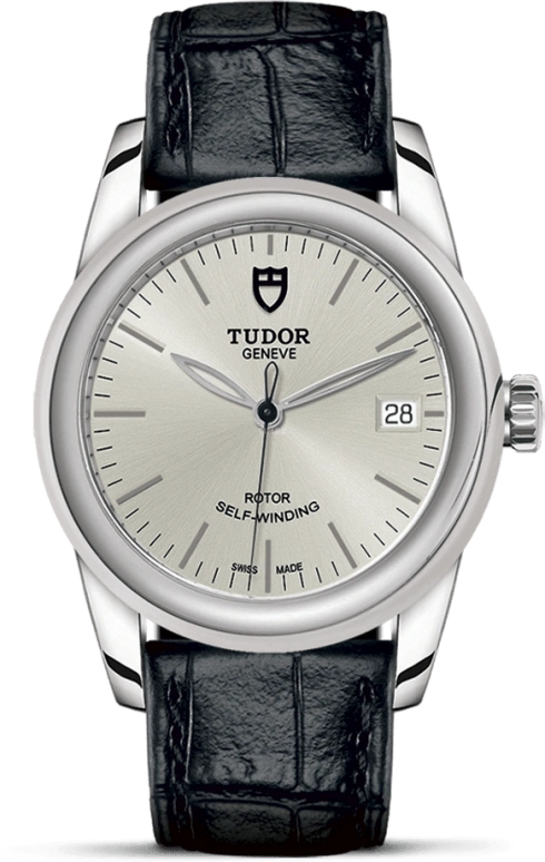 Tudor,Glamour 36mm,36mm,Stainless Steel,Silver,Automatic,Date,38hours,55000,55000-0042