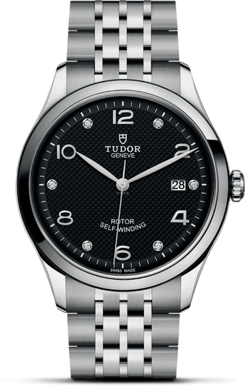 Tudor,1926 39mm,39mm,Stainless Steel,Black,Automatic,Day,38hours,91550,91550-0004