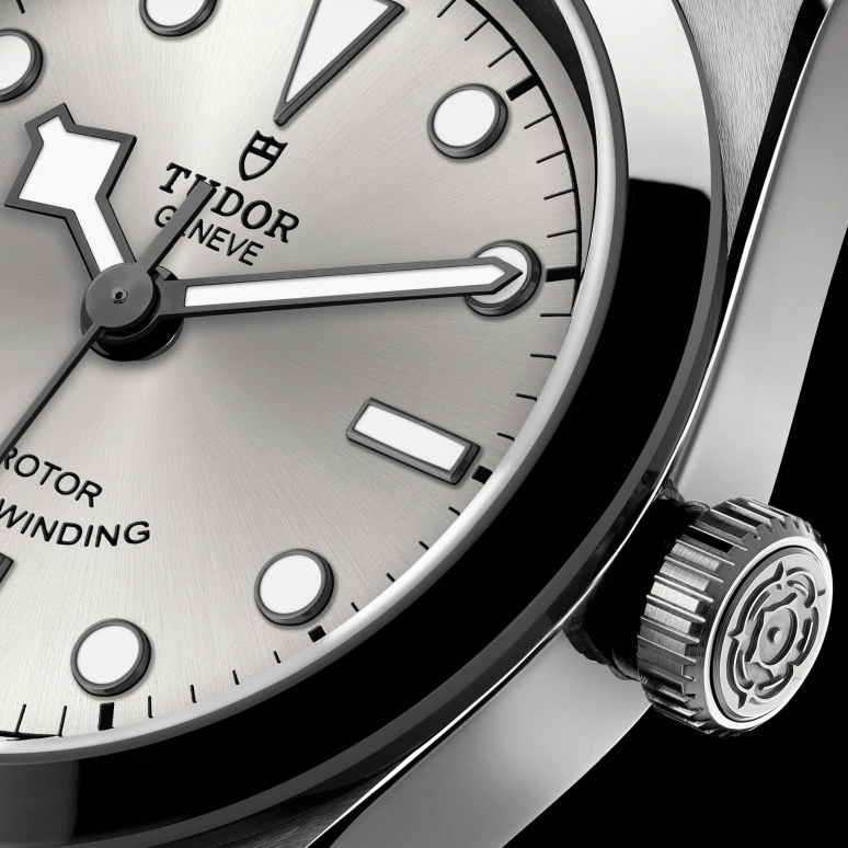 Tudor,Black Bay 31-36-39-41 32mm,32mm,Stainless Steel,Silver,Automatic,42hours,In-house Caliber,79580,79580-0009