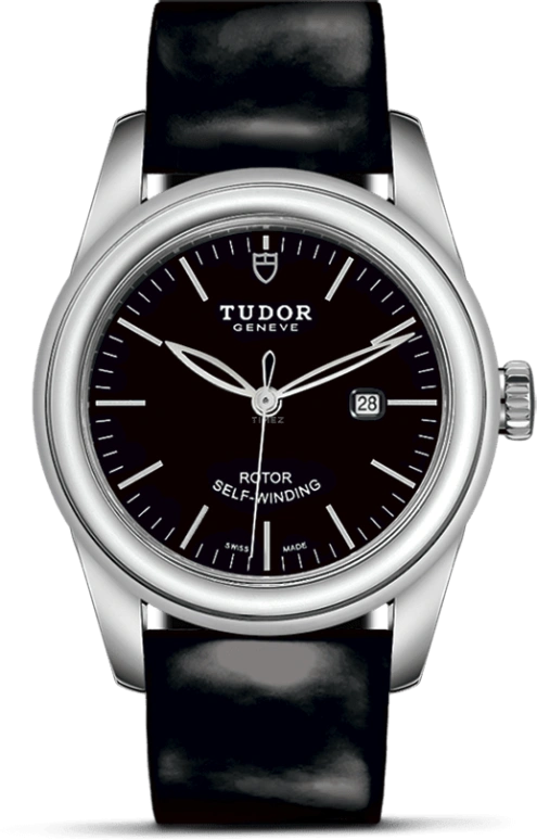 Tudor,Glamour 31mm,31mm,Stainless Steel,Black,Automatic,Date,38hours,53000,53000-0039
