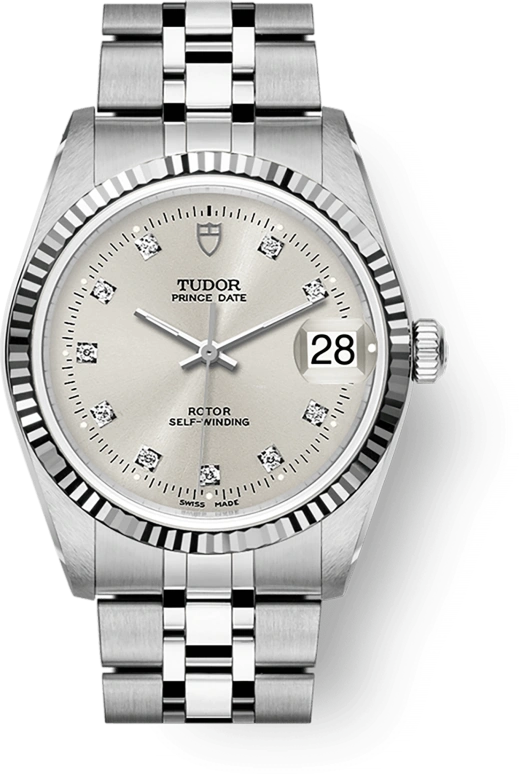 Tudor,Prince Princess 34mm,34mm,Stainless Steel,Silver,Automatic,38hours,In-house Caliber,74034,74034-0007
