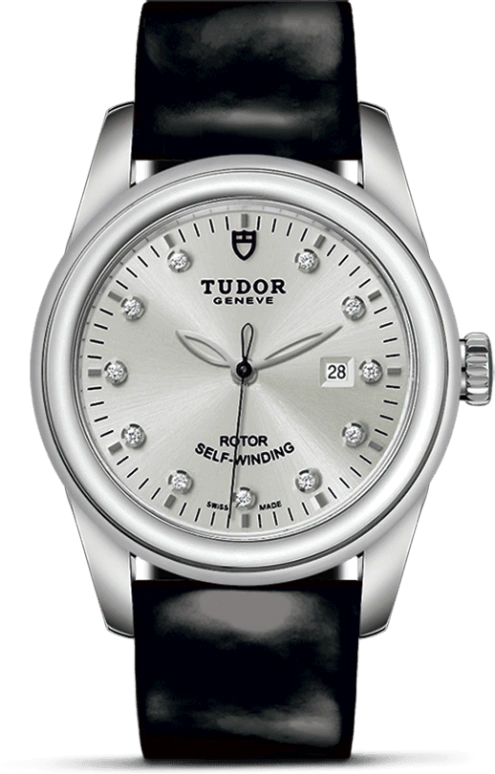 Tudor,Glamour 31mm,31mm,Stainless Steel,Silver,Automatic,Date,38hours,53000,53000-0026