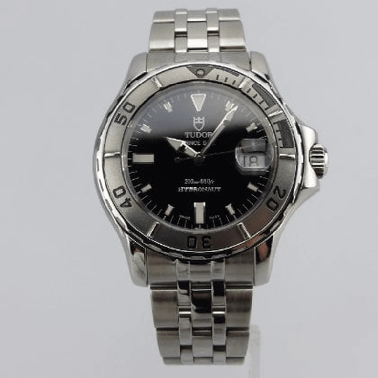 Tudor,Hydronaut 40mm,40mm,Stainless Steel,Black,Automatic,Day,Round,89190P