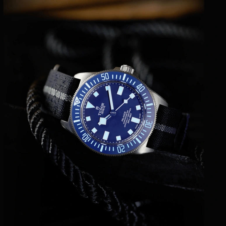 Tudor,Pelagos FXD 42mm,42mm,Titanium,Blue,Automatic,70hours,In-house Caliber,25707B,25707B/24-0001