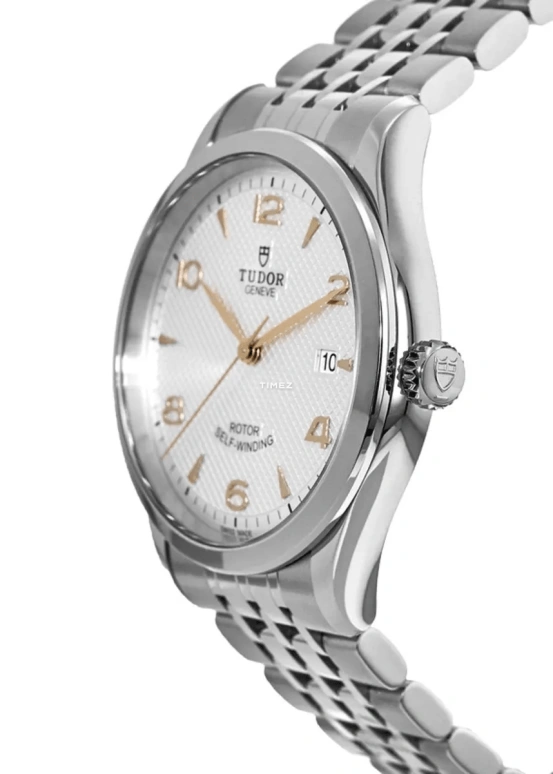 Tudor,1926 39mm,39mm,Stainless Steel,White,Automatic,Day,38hours,M91550,M91550-0011