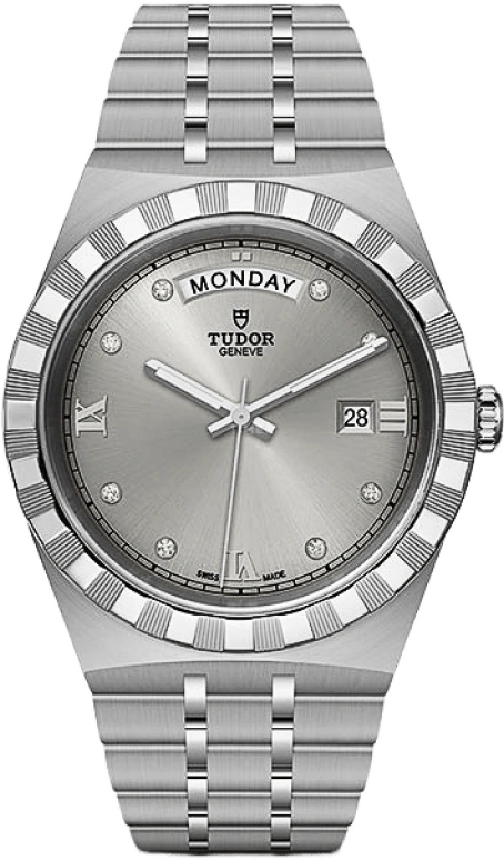 Tudor,Royal 41mm,41mm,Stainless Steel,Silver,Automatic,Date,Day,28600,28600-0002