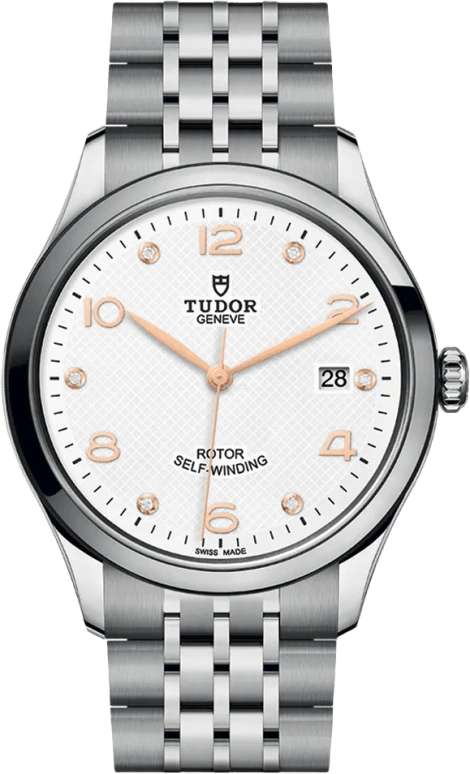 Tudor,1926 39mm,39mm,Stainless Steel,White,Automatic,Day,38hours,91550,91550-0013
