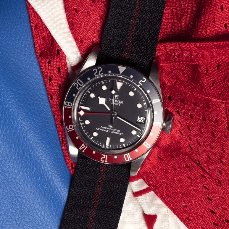 Tudor,Black Bay GMT 41mm,41mm,Stainless Steel,Black,Automatic,Date,70hours,79830RB,79830RB-0003