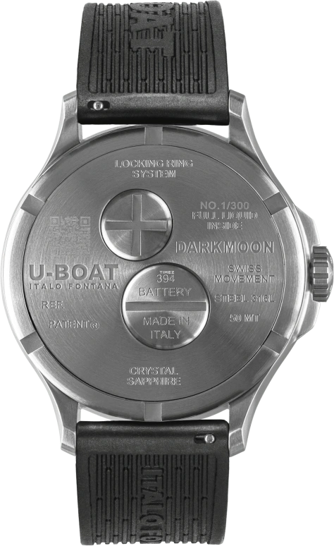 U-Boat,Darkmoon 46.50mm,46.50mm,Stainless Steel,Green,Quartz,Sapphire,Crystal Glass,Round,2031