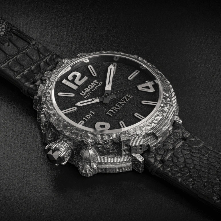U-Boat,Special Editions 45mm,45mm,Silver,Black,Silver,Automatic,41hours,Sapphire,FI925QR