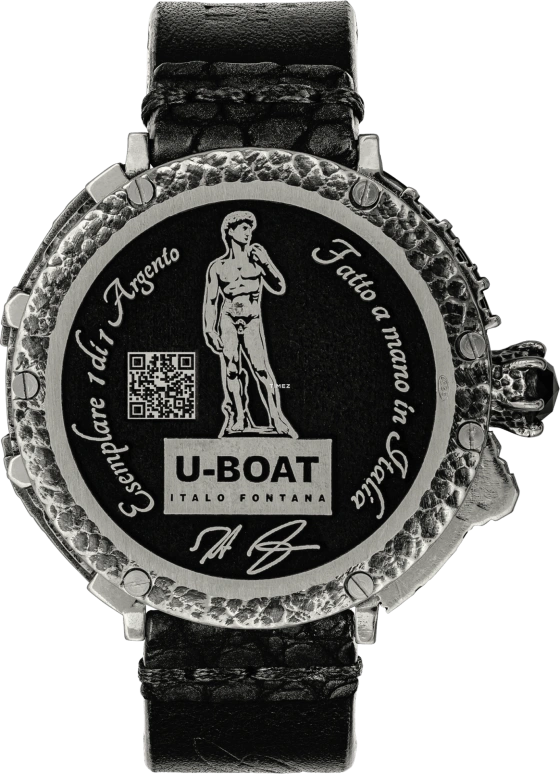U-Boat,Special Editions 45mm,45mm,Silver,Black,Silver,Automatic,41hours,Sapphire,FI925QR