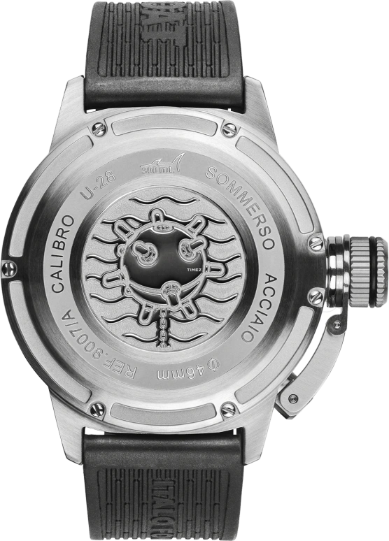 U-Boat,Classico 46mm,46mm,Stainless Steel,Black,Beige,Automatic,Day,41hours,9007,9007/A
