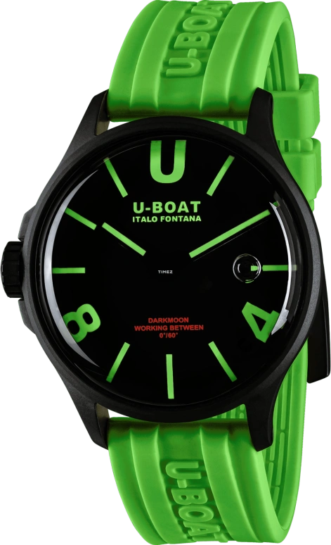 U-Boat,Darkmoon 44mm,44mm,Stainless Steel,Black,Quartz,Sapphire,Crystal Glass,Round,9534,9534/A