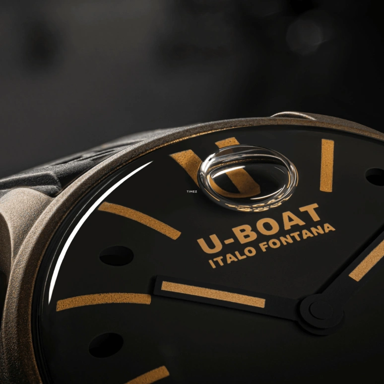 U-Boat,Darkmoon 40mm,40mm,Stainless Steel,Black,Bronze,Quartz,Sapphire,Crystal Glass,Round,9549