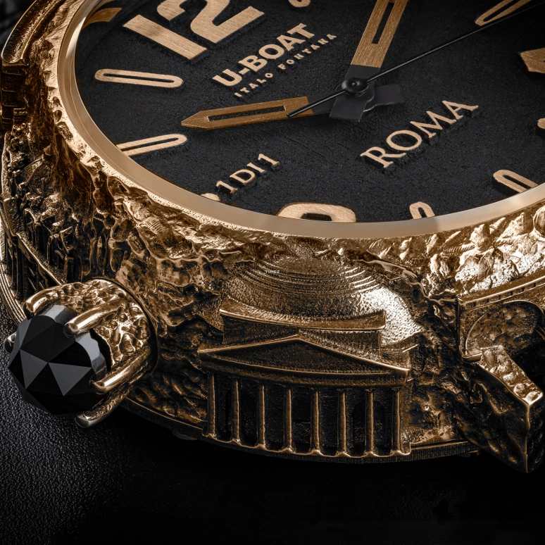U-Boat,Special Editions 45mm,45mm,Bronze,Black,Bronze,Automatic,41hours,Sapphire,RMBZQR