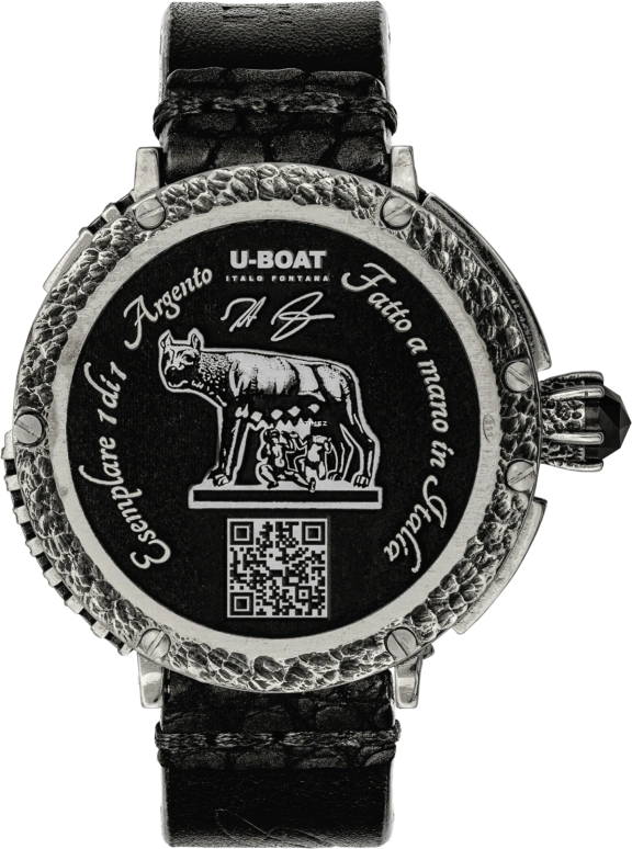 U-Boat,Special Editions 45mm,45mm,Silver,Black,Silver,Automatic,41hours,Sapphire,RM925QR