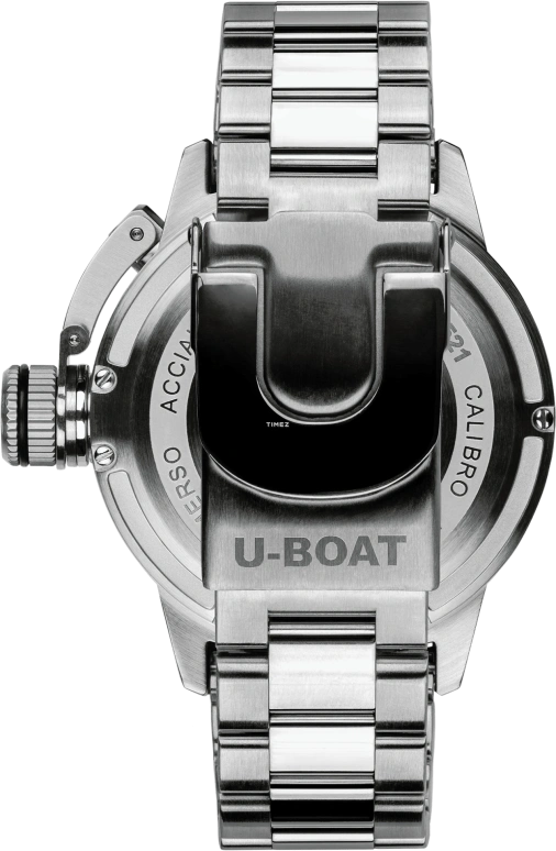 U-Boat,Sommerso 46mm,46mm,Stainless Steel,Wine Red,Black,Silver,Automatic,Day,41hours,9521,9521/MT