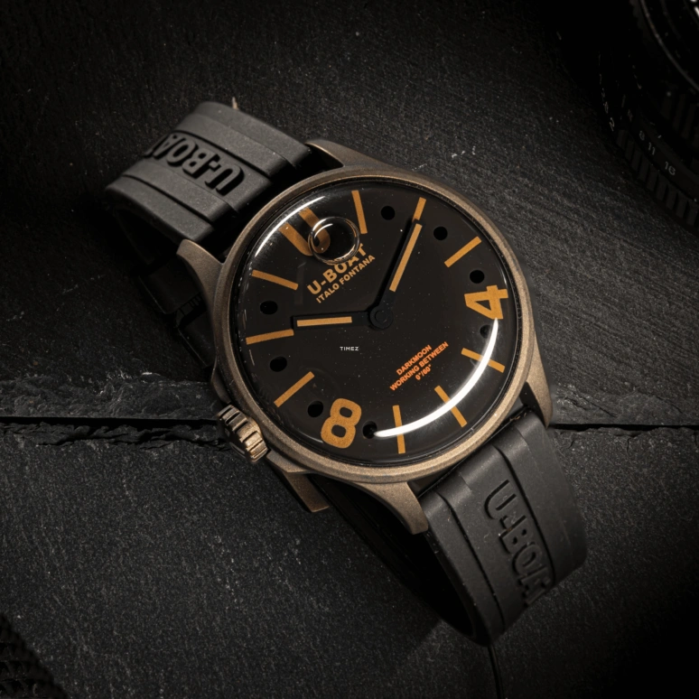 U-Boat,Darkmoon 40mm,40mm,Stainless Steel,Black,Bronze,Quartz,Sapphire,Crystal Glass,Round,9549
