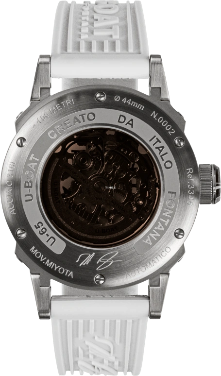 U-Boat,U-65 44mm,44mm,Stainless Steel,Black,Automatic,42hours,Hardlex,3346