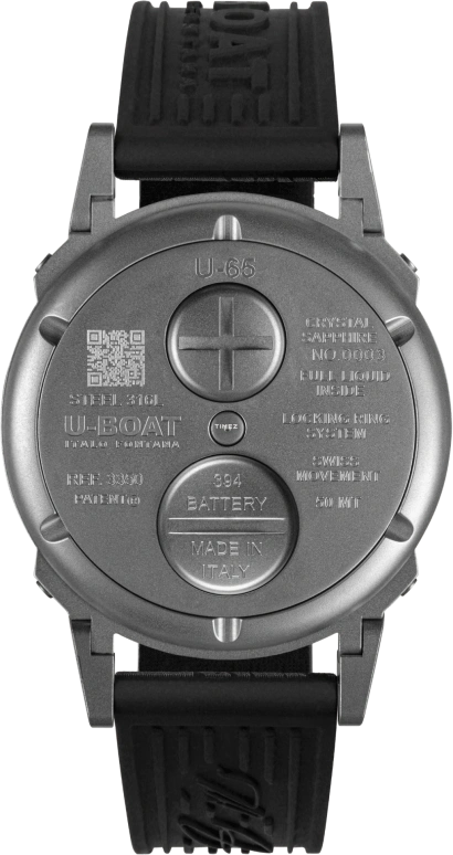 U-Boat,U-65 44mm,44mm,Stainless Steel,Grey,Quartz,Sapphire,Crystal Glass,Round,3350