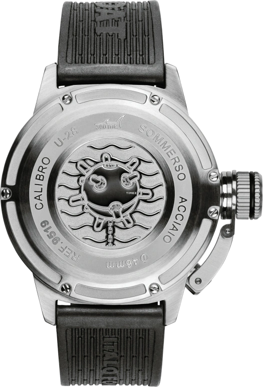 U-Boat,Sommerso 46mm,46mm,Stainless Steel,Blue,Black,Silver,Automatic,Day,41hours,9519