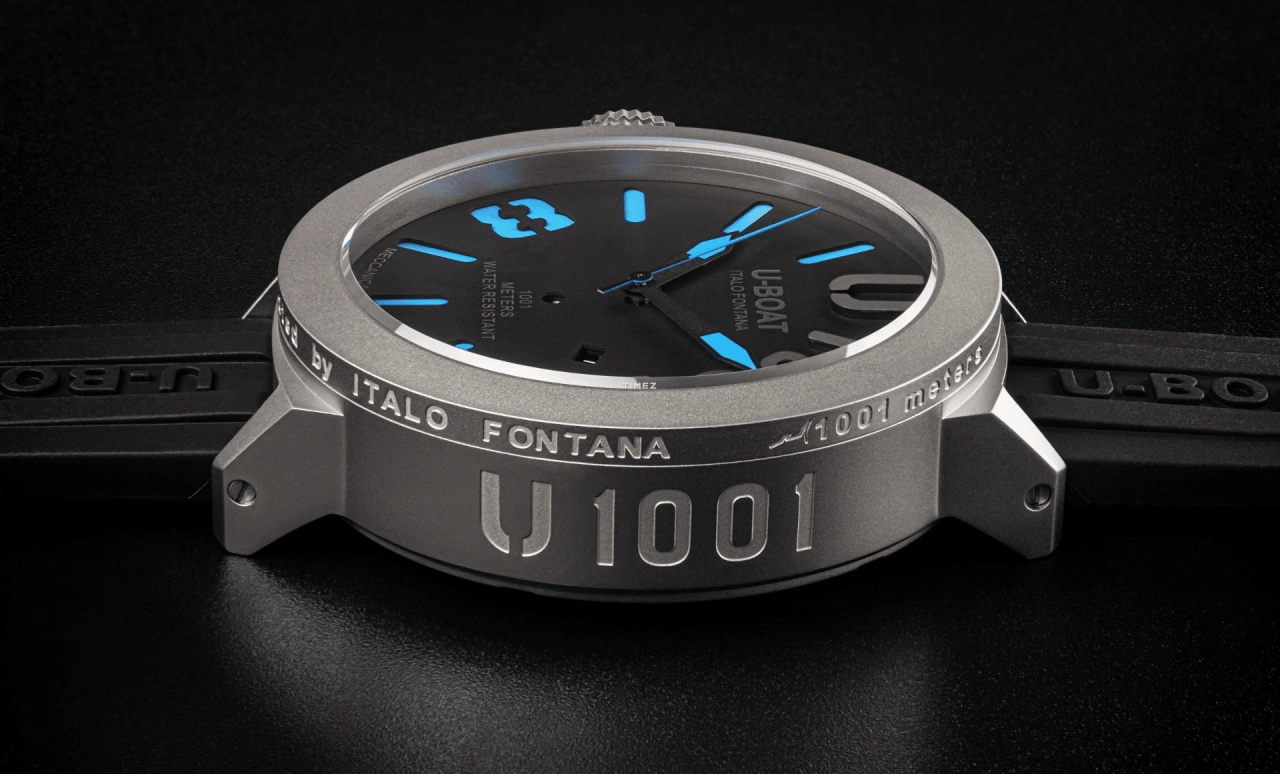 U-Boat,Classico 55mm,55mm,Titanium,Black,Automatic,Day,41hours,3028